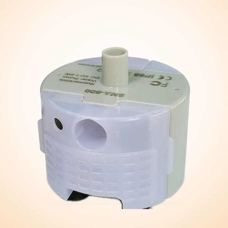 Silent replacement water pump for pet fountain
